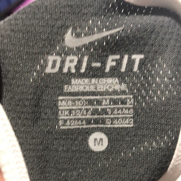 Nike Dri-Fit gray and white workout tank size medium - Picture 10 of 10